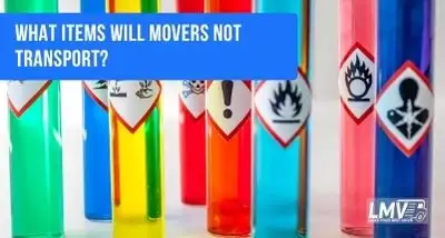 What Items Will Movers Not Transport?