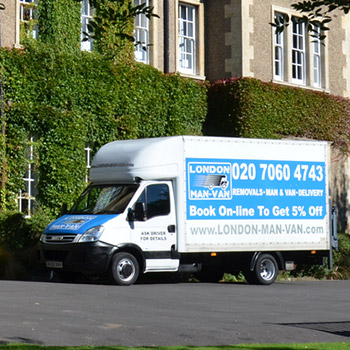 London Man Van moving service from UK to Bielefeld in 