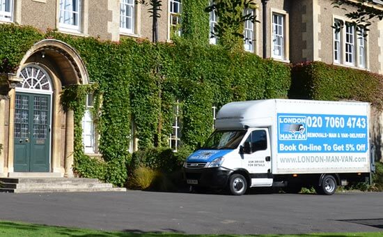 Unique Moving Service with London Man Van