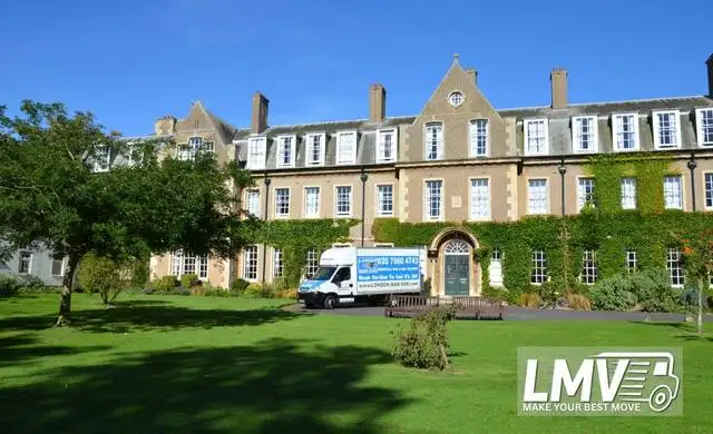 Movers and packers in South West London loading van with boxes