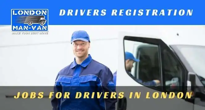 Register as a professional van driver job in London