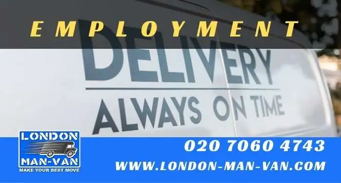 Removals job vacancies in London with London Man Van