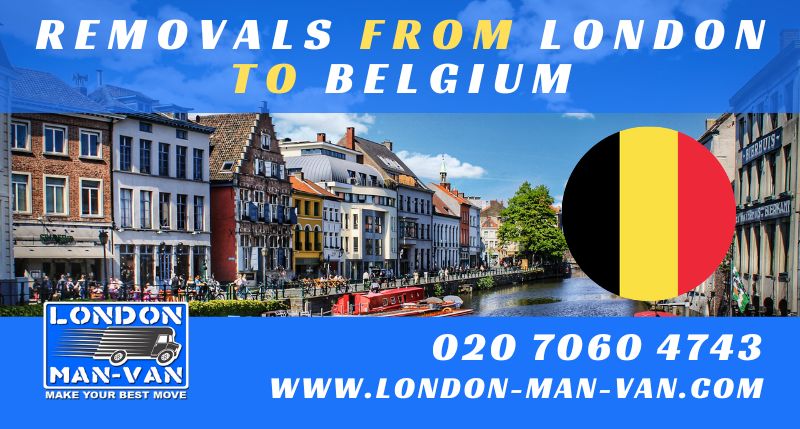 Removals from London to Namur in Belgium