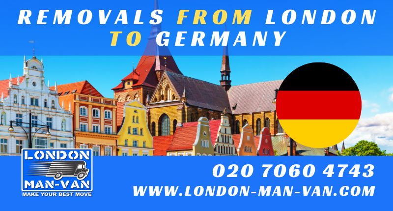 Removals from London to Bochum-Hordel in Germany