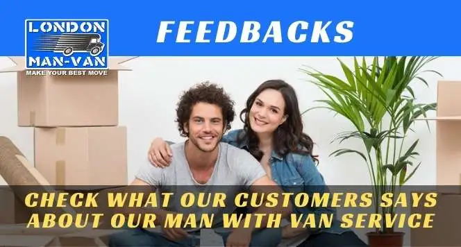 Customer reviews for affordable man and van in London