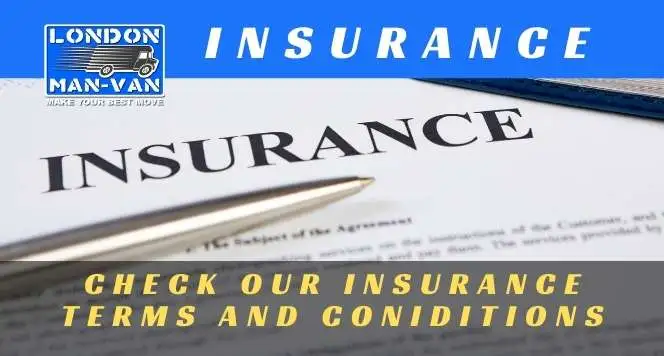 Removal insurance coverage by London Man Van