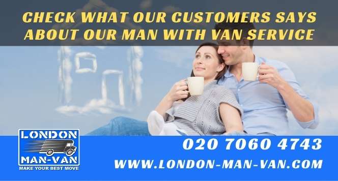 recommendation on man and van from Putney SW15 to Euston NW1