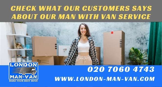 Very quick and helpful movers at London Man Van