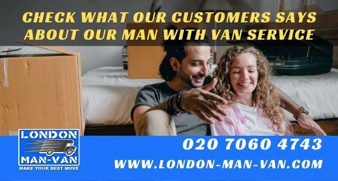 London Man Van crew did a great work and were very careful