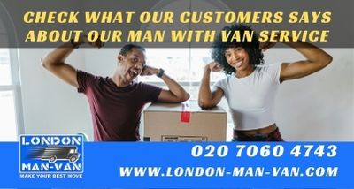 Very prompt and efficient service from London Man Van