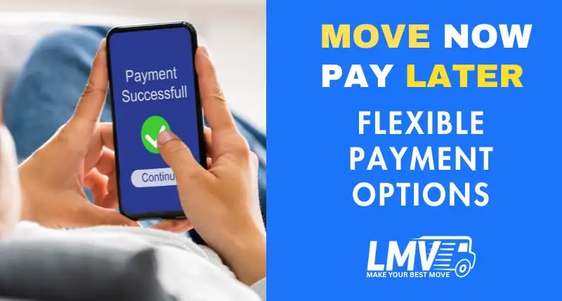 Pay later for your move with Klarna at LMV Transport
