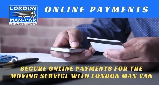 Payments for LONDON MAN VAN services in London