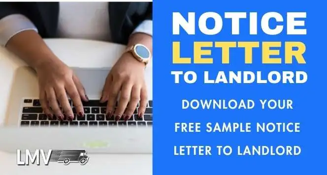Notice Letter to Landlord | Free Sample Template