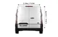 Medium Van and Man in London - Back View Dimension Thumbnail