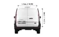 Small Van and Man in London - Back View Dimension Thumbnail